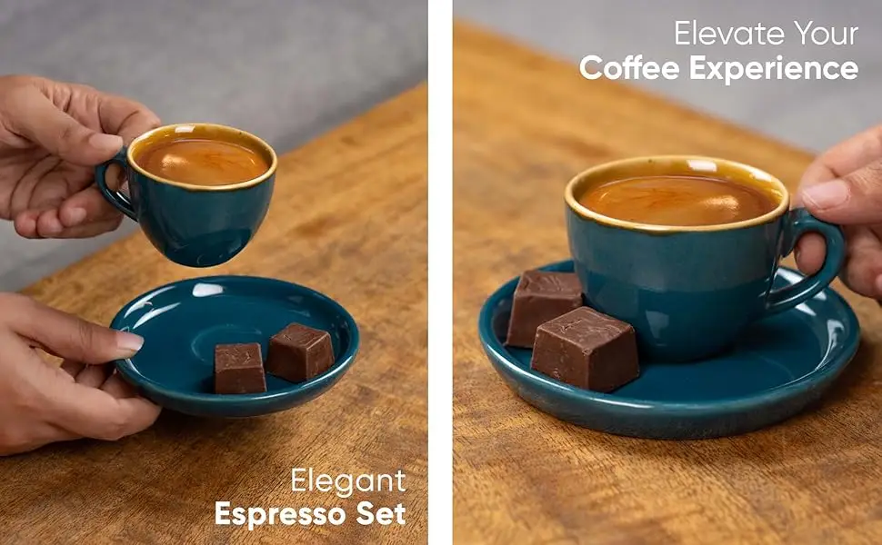 ceramic espresso coffee cups