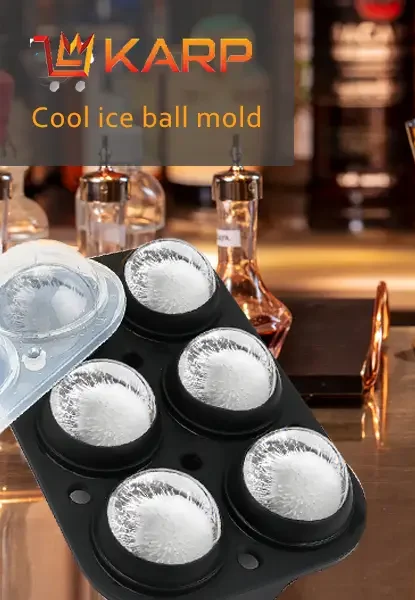 Round ice ball maker silicone