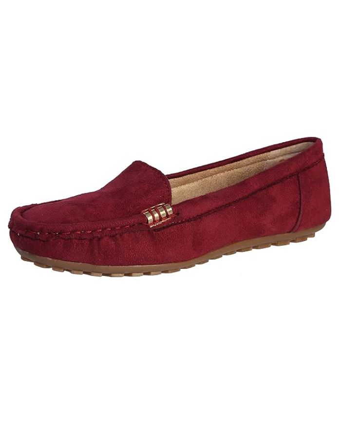 soft loafer suede shoes for mom's